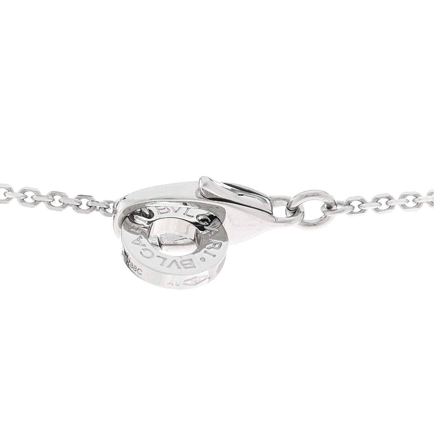 Bulgari 18K White Gold Diamond Divas' Dream Pave Necklace 4 of 4