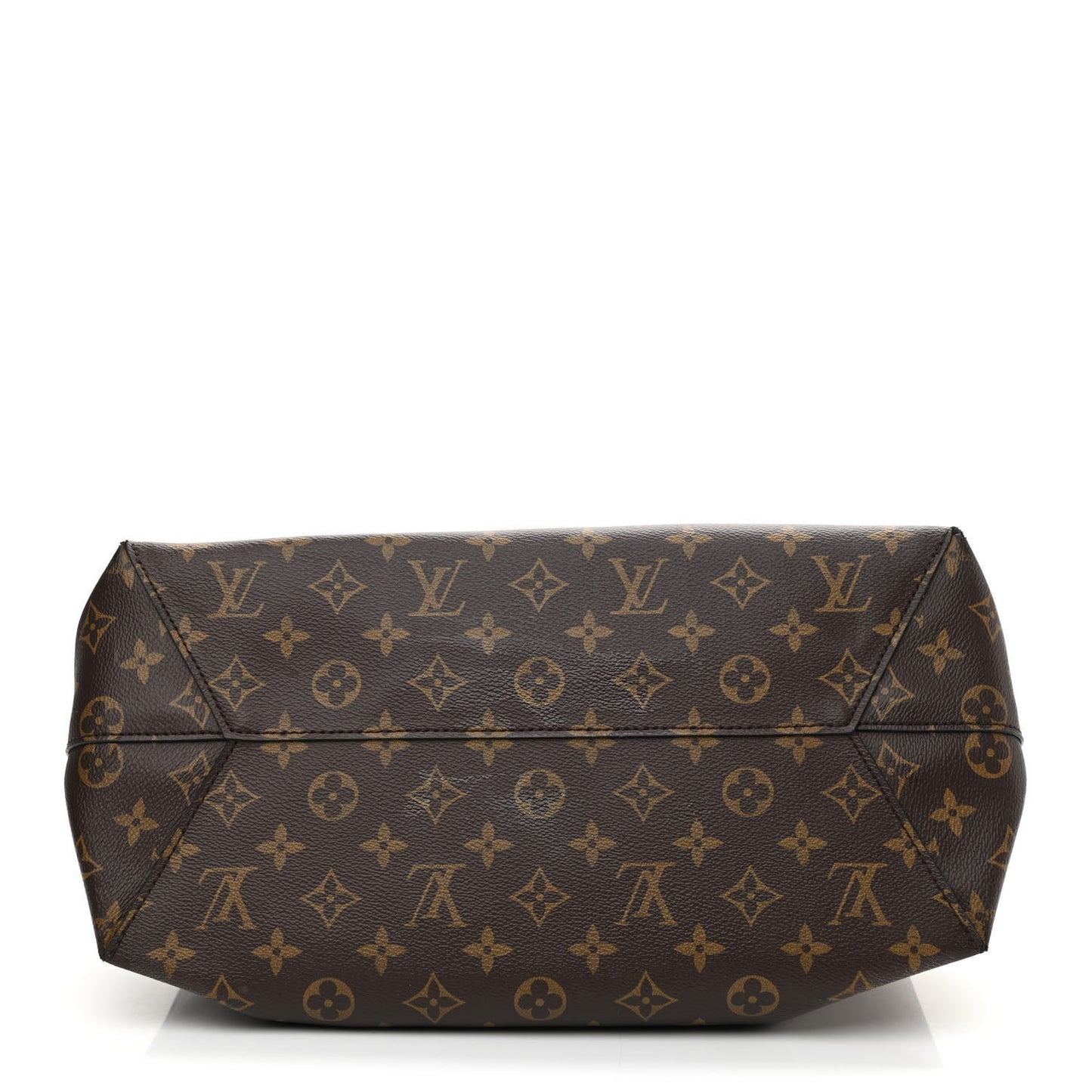 Monogram Flower Hobo Black