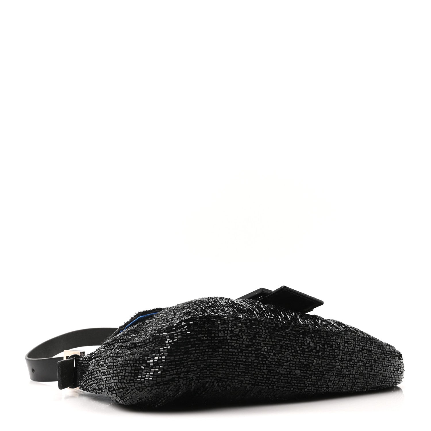 Fendi Beaded Baguette Black 4 of 10