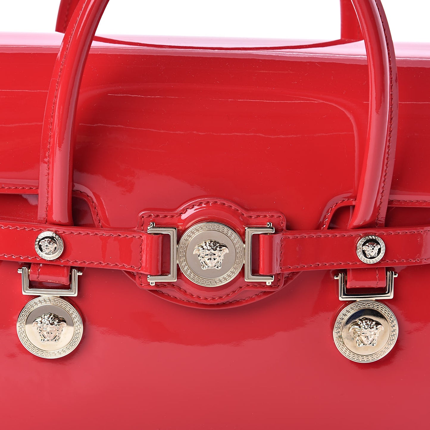 Patent Small Signature Bag Red