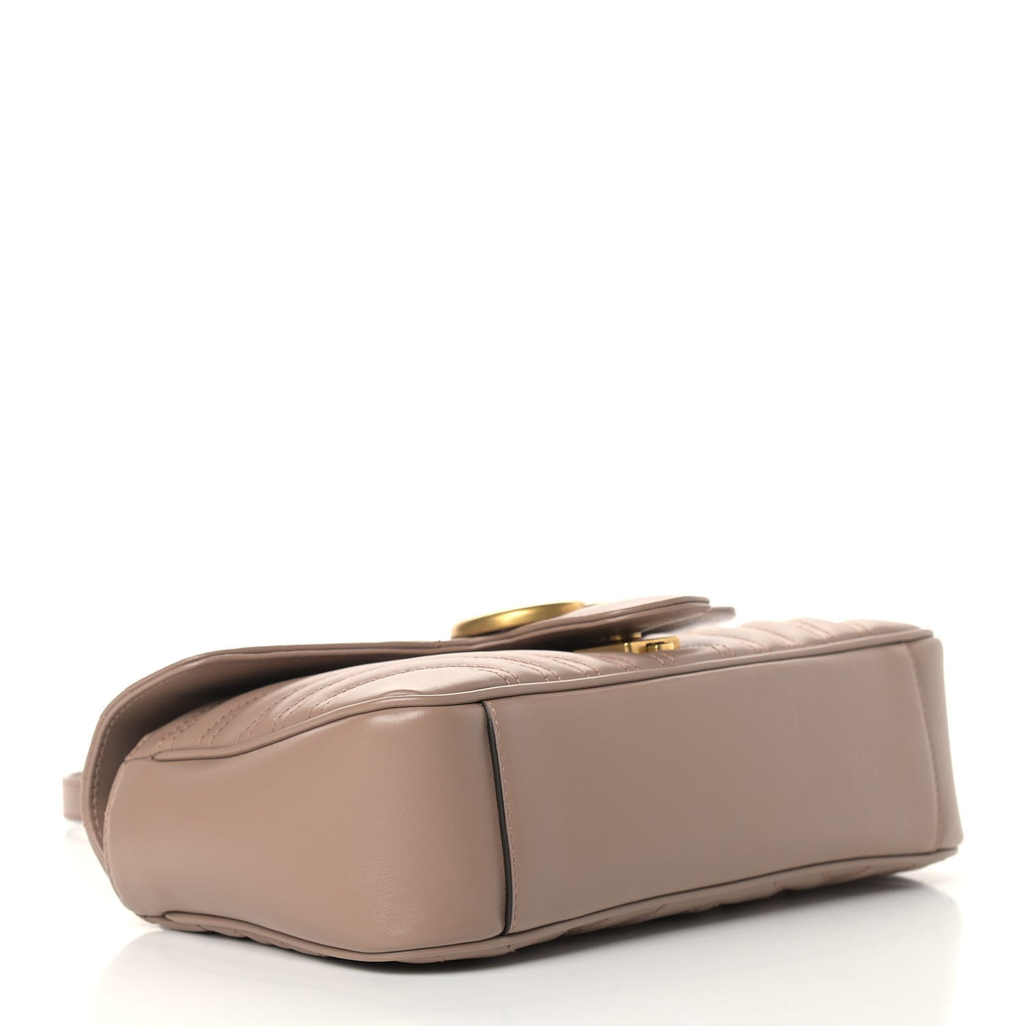 Calfskin Matelasse Small GG Marmont Shoulder Bag Porcelain Rose