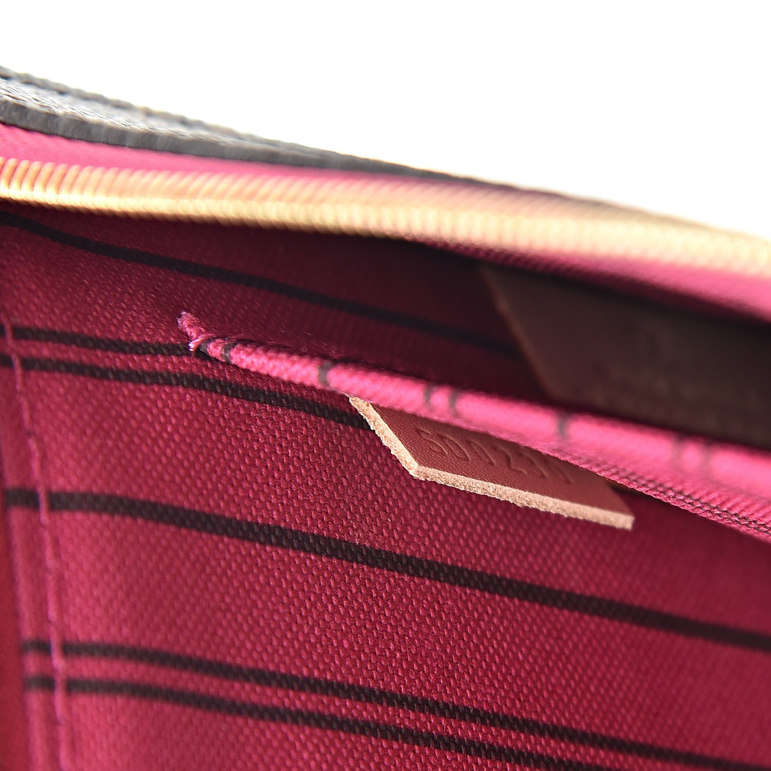 Louis Vuitton Monogram Neverfull MM GM Pochette Pivoine 8 of 8