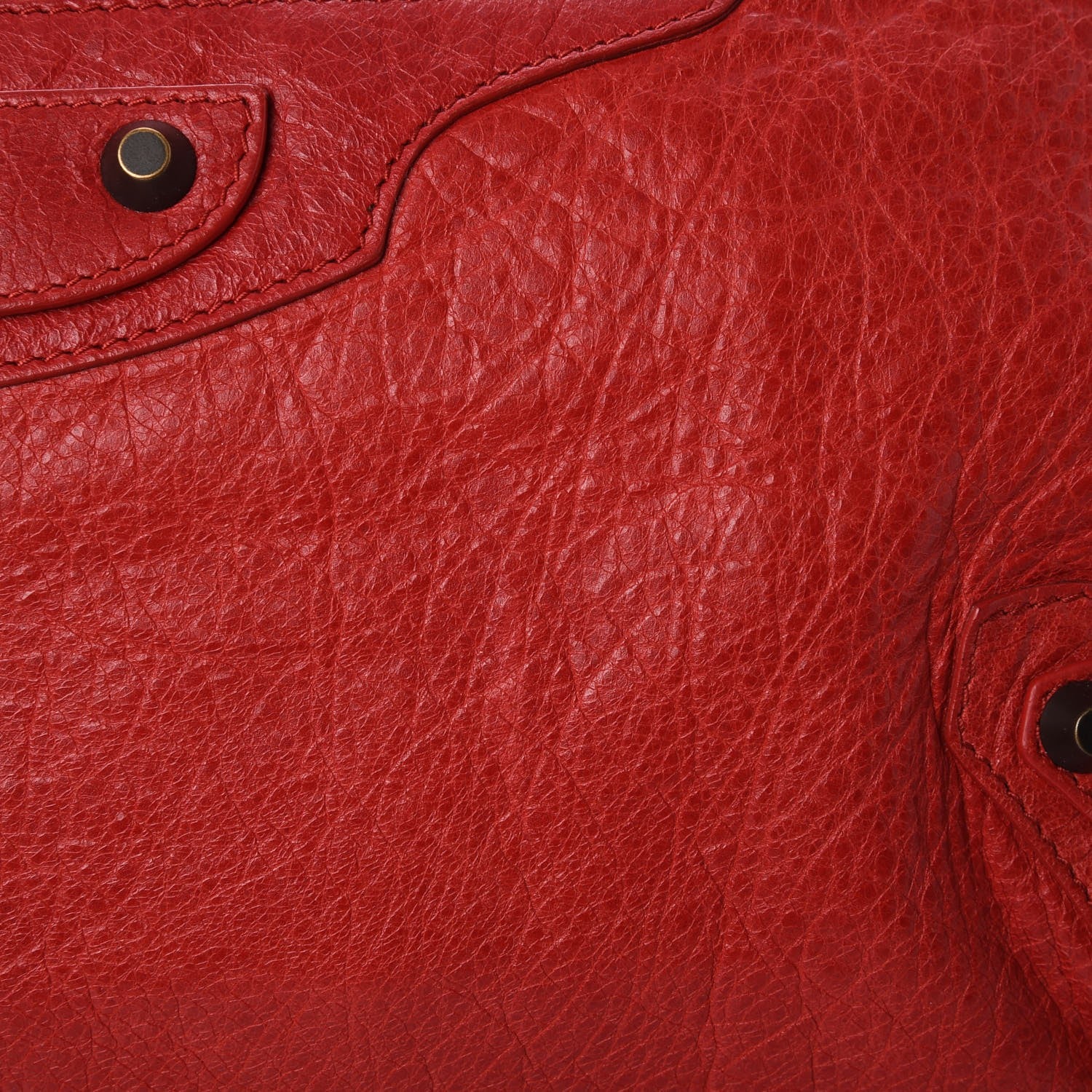 Balenciaga Agneau Classic Hardware City Rouge Coquelicot 16 of 16