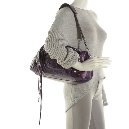 Balenciaga Agneau Classic Hardware Twiggy Sapphire 2 of 14