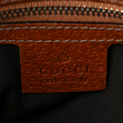 Gucci Monogram Creole Hobo Tobacco 6 of 11