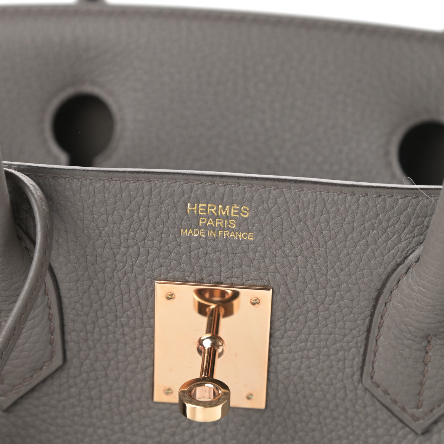 Hermes Togo Birkin 30 Etain 7 of 14