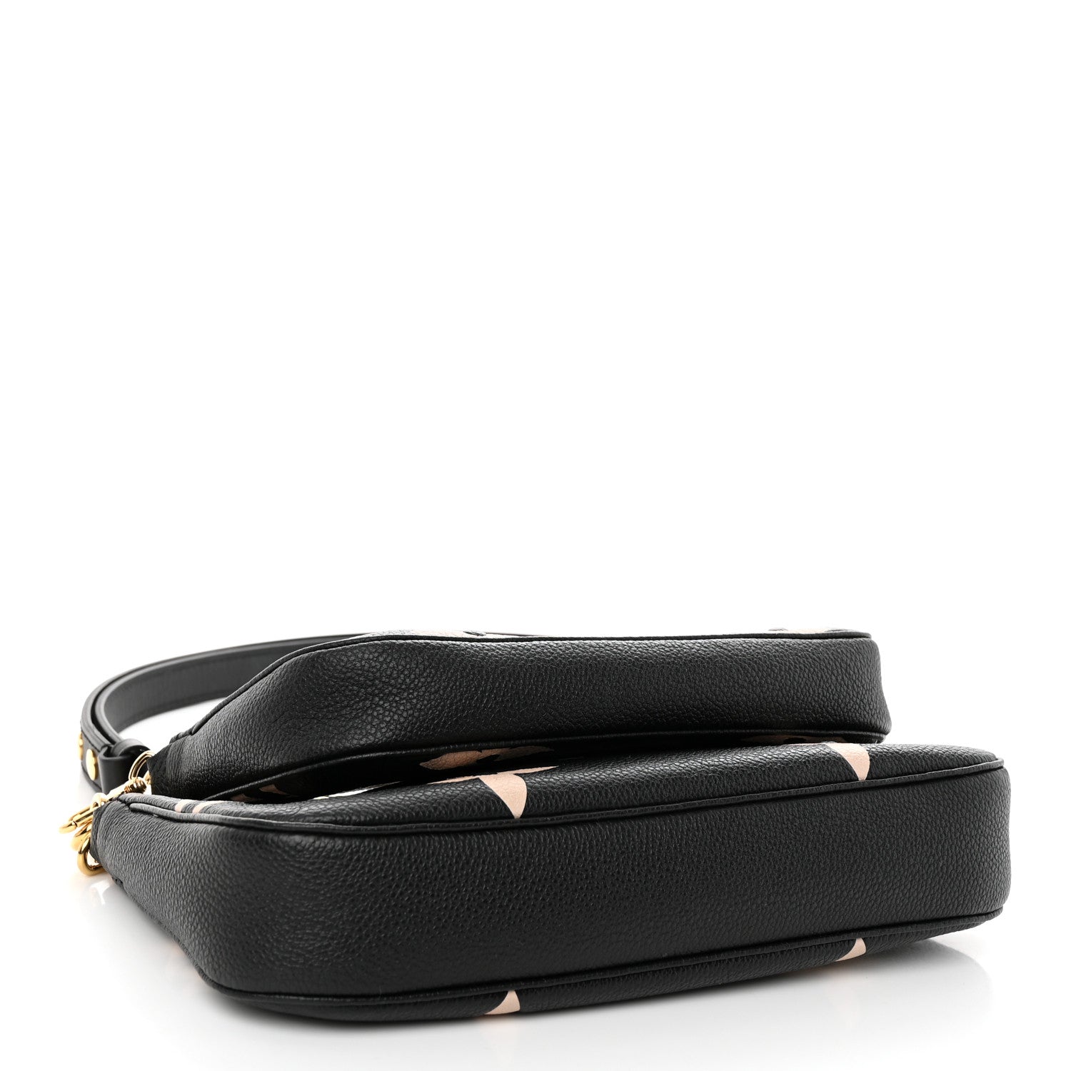 Louis Vuitton Empreinte Monogram Giant Multi Pochette Accessories Black Beige 4 of 11