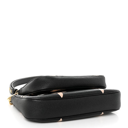 Louis Vuitton Empreinte Monogram Giant Multi Pochette Accessories Black Beige 4 of 11