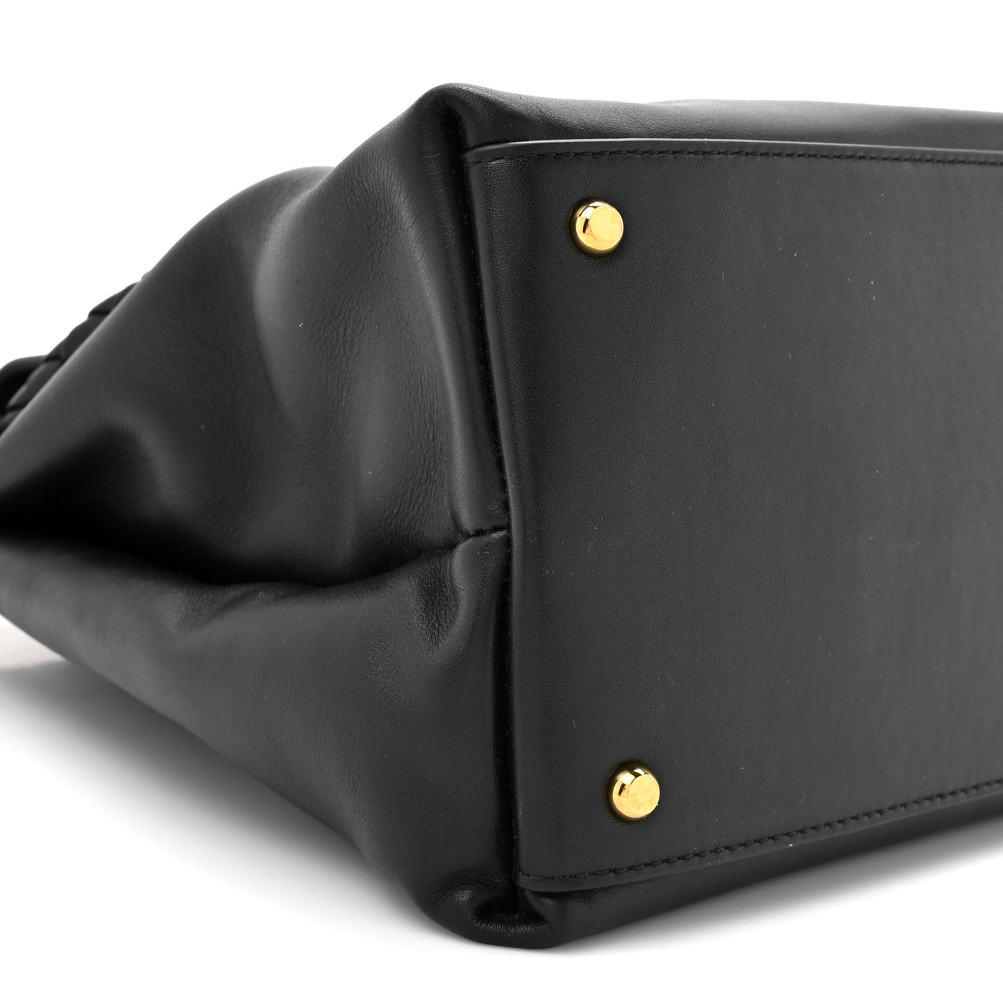Calfskin Medium Andiamo Messenger Bag Black