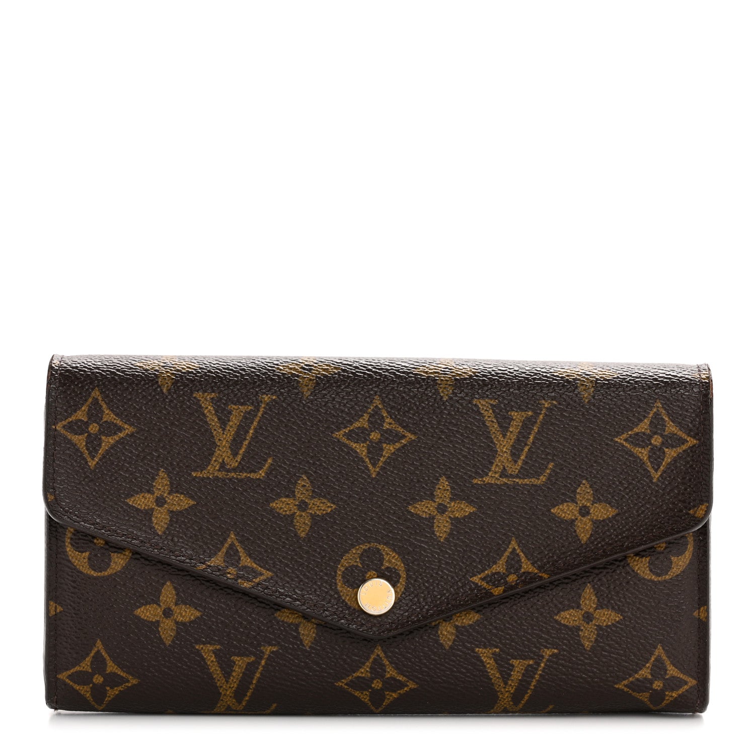 Louis Vuitton Monogram Sarah Wallet NM 1 of 12