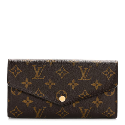Louis Vuitton Monogram Sarah Wallet NM 1 of 12