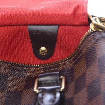 Louis Vuitton Damier Ebene Speedy Bandouliere 25 9 of 17