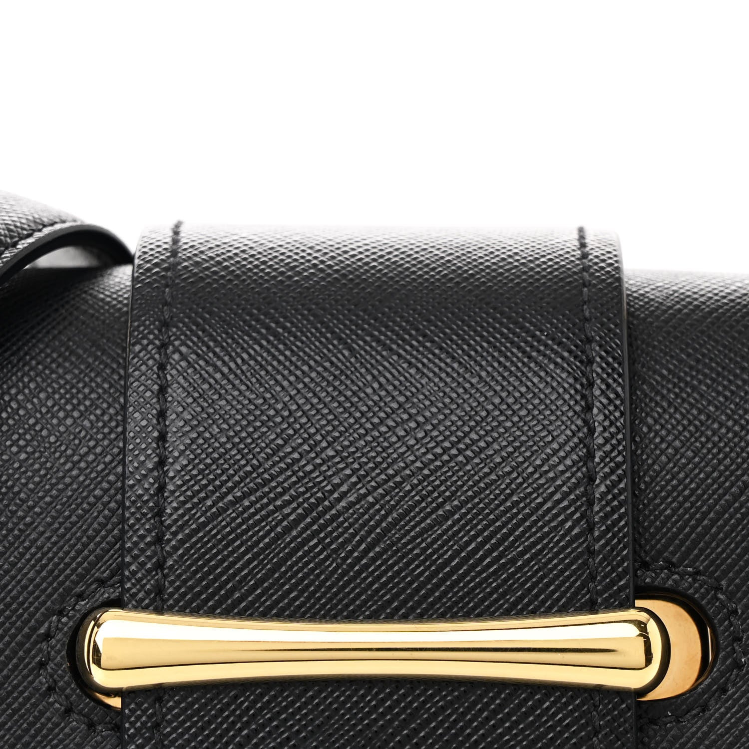 Prada Saffiano Lux Sidonie Top Handle Bag Black 8 of 10