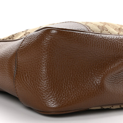 Gucci Monogram Small Bree Tote Beige Tabacco 9 of 10