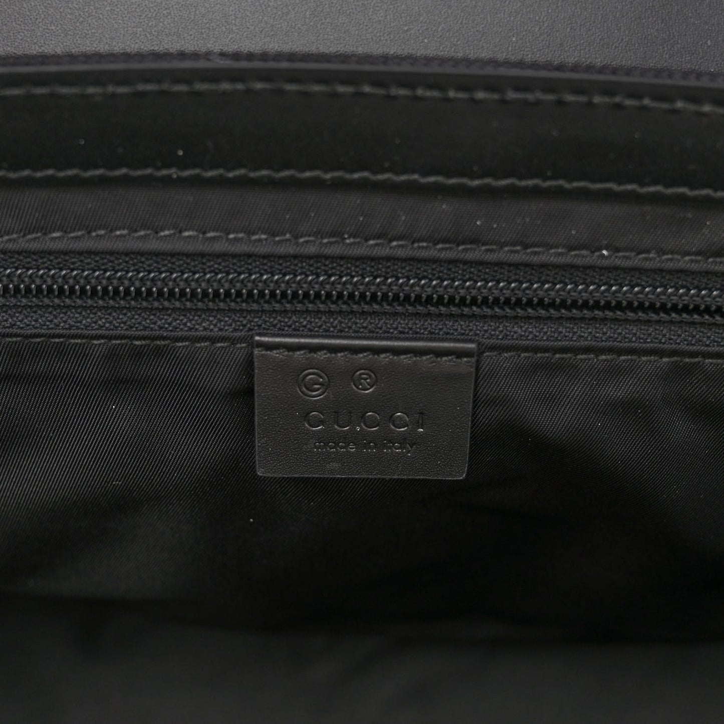 Techno Canvas Web Flap Messenger Bag Black