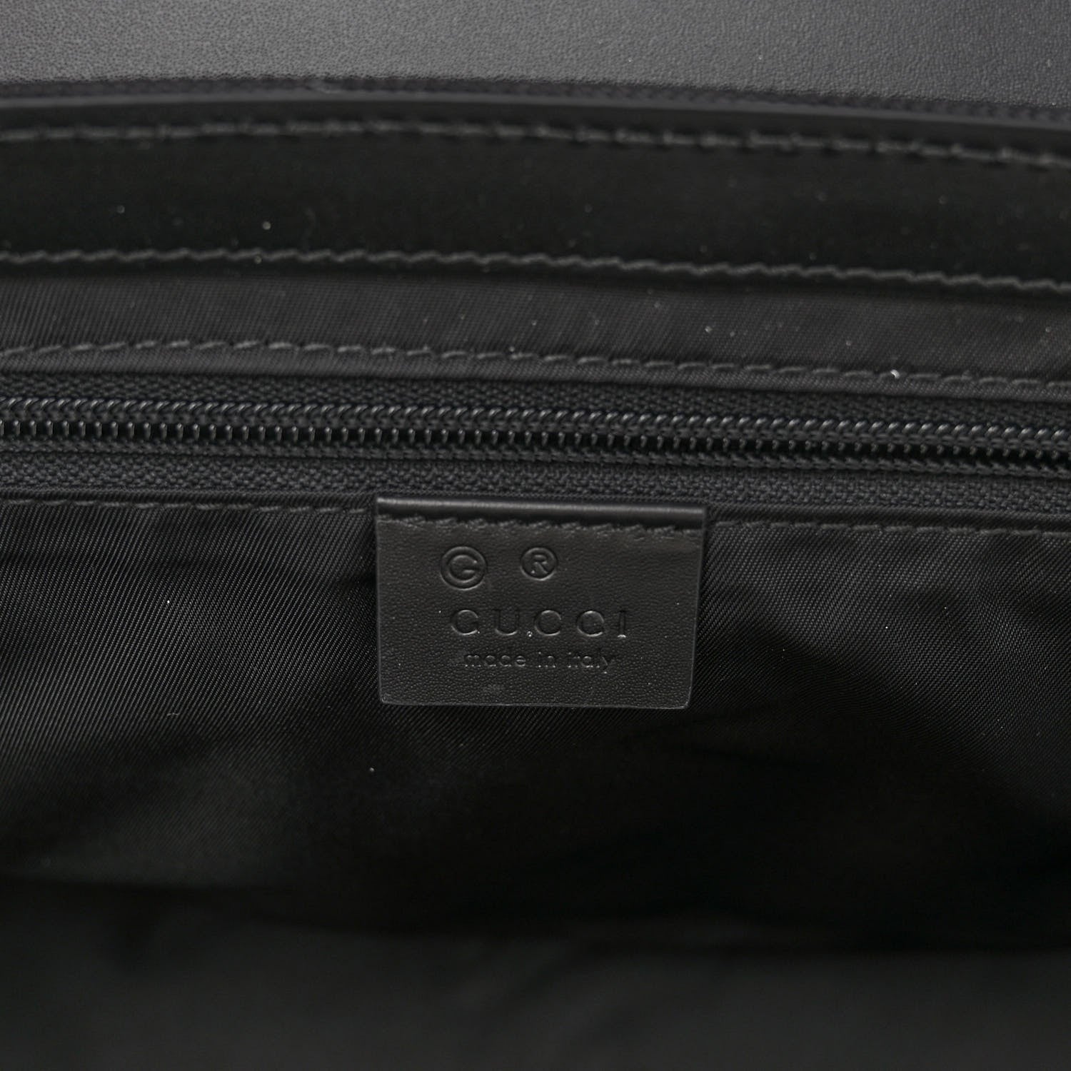 Gucci Techno Canvas Web Flap Messenger Bag Black 5 of 9