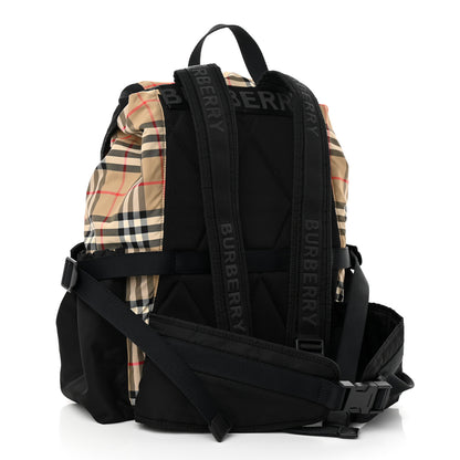 Burberry Nylon Logo Print Wilfin Backpack Archive Beige 3 of 11