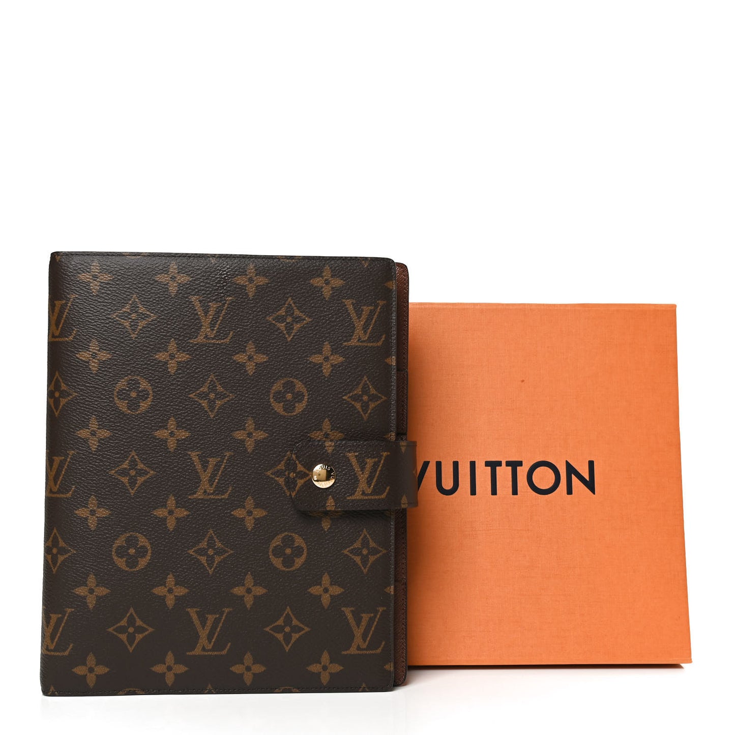 Monogram Large Ring Agenda Cover