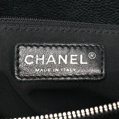 Chanel Caviar Quilted Grand Shopping Tote GST Black 7 of 11
