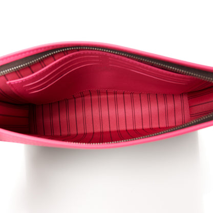Louis Vuitton Monogram Macassar Pochette Voyage MM Fuchsia 5 of 7