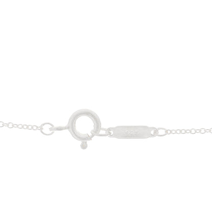 Tiffany Sterling Silver Enamel Gift Box Charm Necklace Blue 4 of 4