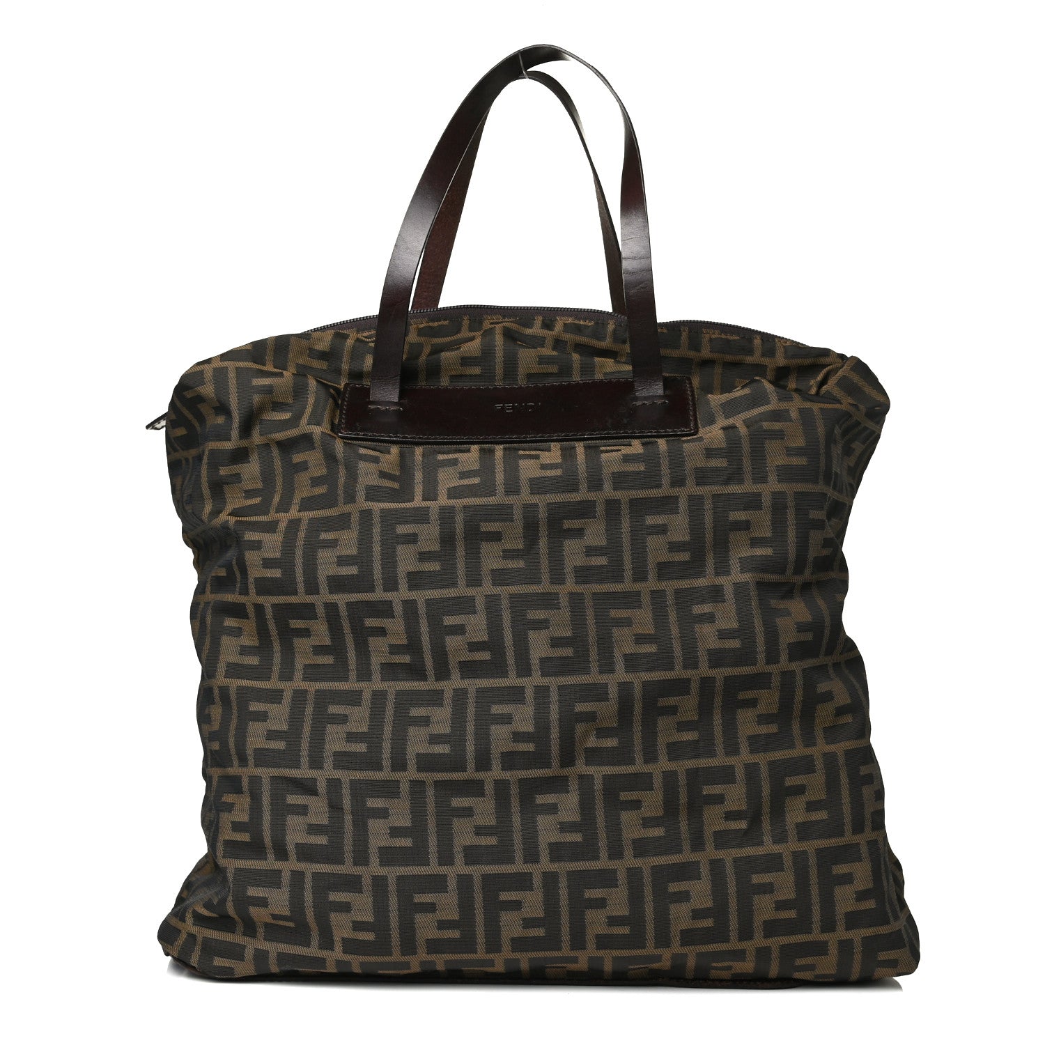 Fendi Zucca Shopping Tote Tobacco 1 of 24