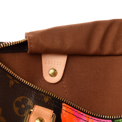 Louis Vuitton Monogram Roses Speedy 30 10 of 12