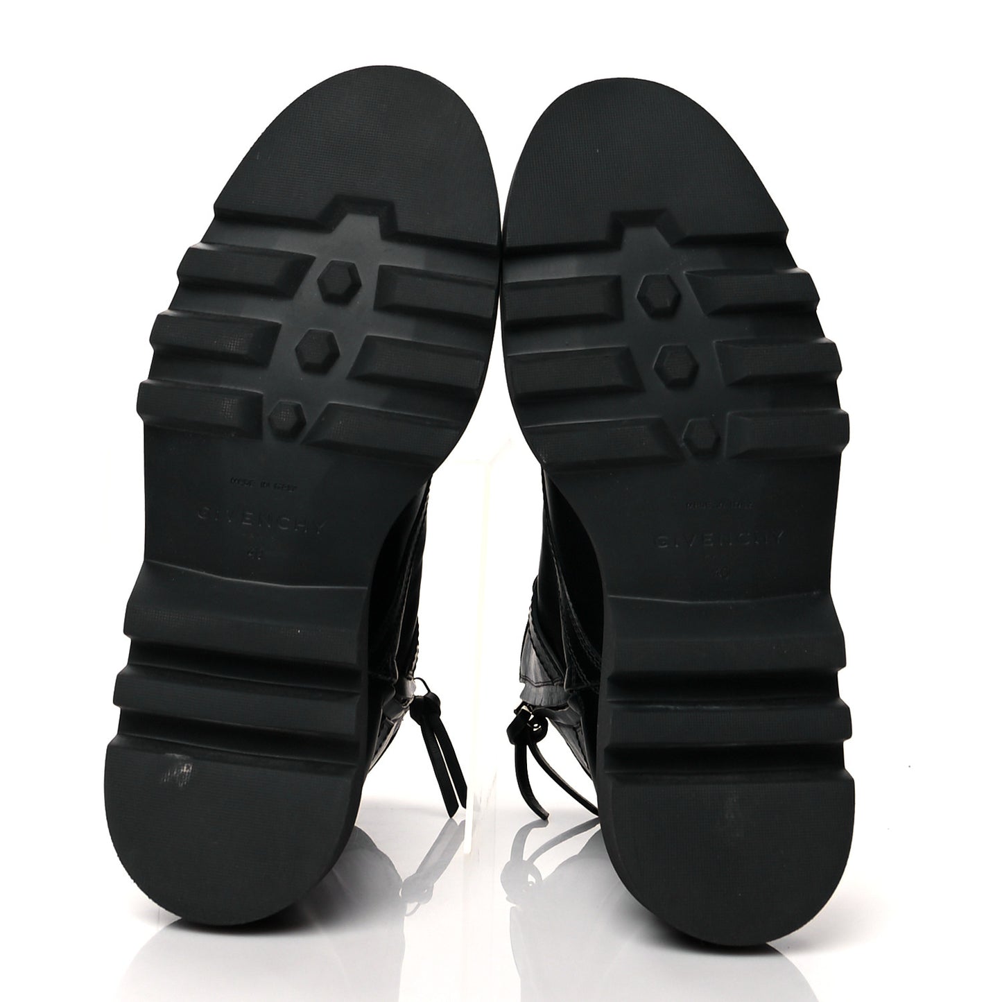 Calfskin Eden Ankle Boots 40 Black