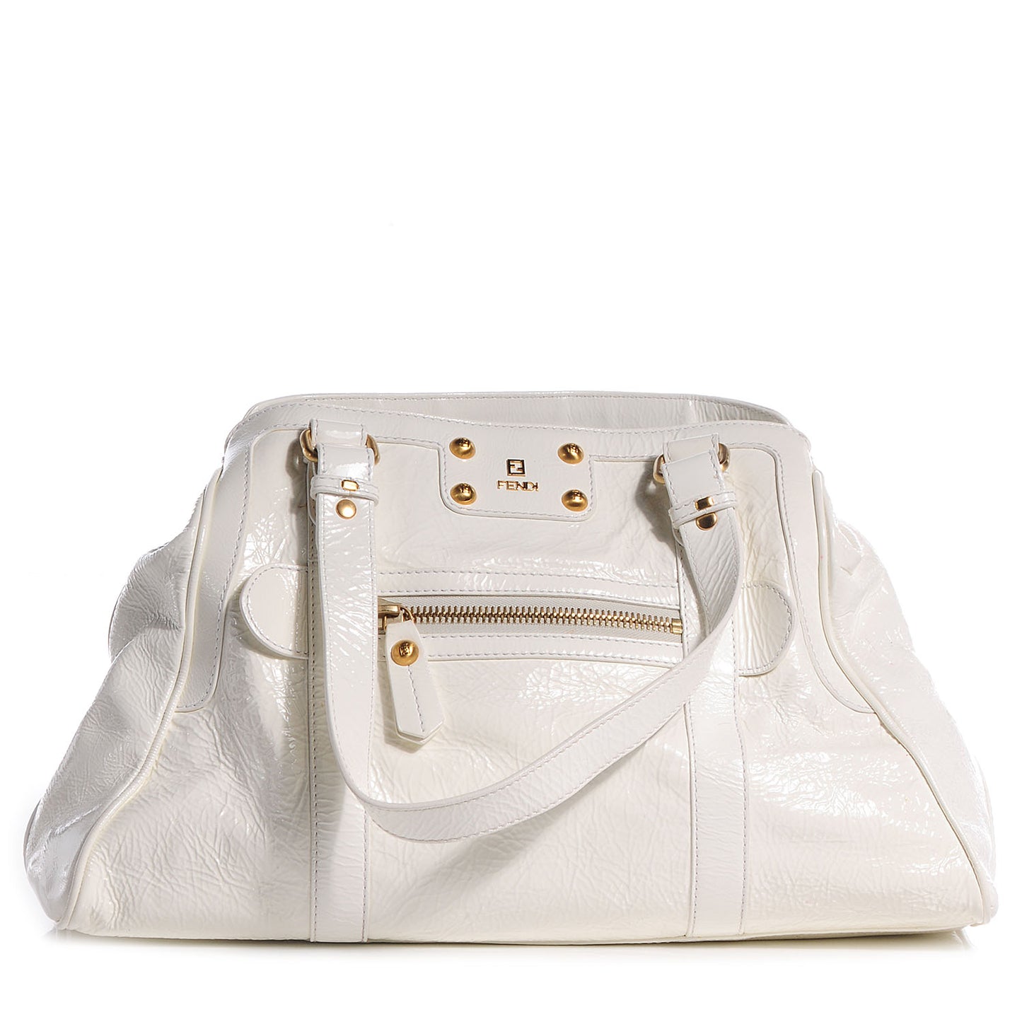 Vitello Naplak Small Bag De Jour White