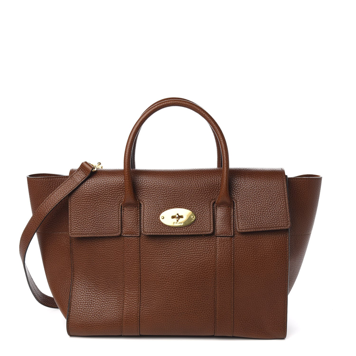 Mulberry Grain Vegetable Tanned Calfskin Small Bayswater Oak 1 of 8