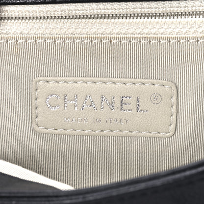 Chanel Washed Lambskin Quilted Mini Chain Around Flap Black 6 of 12