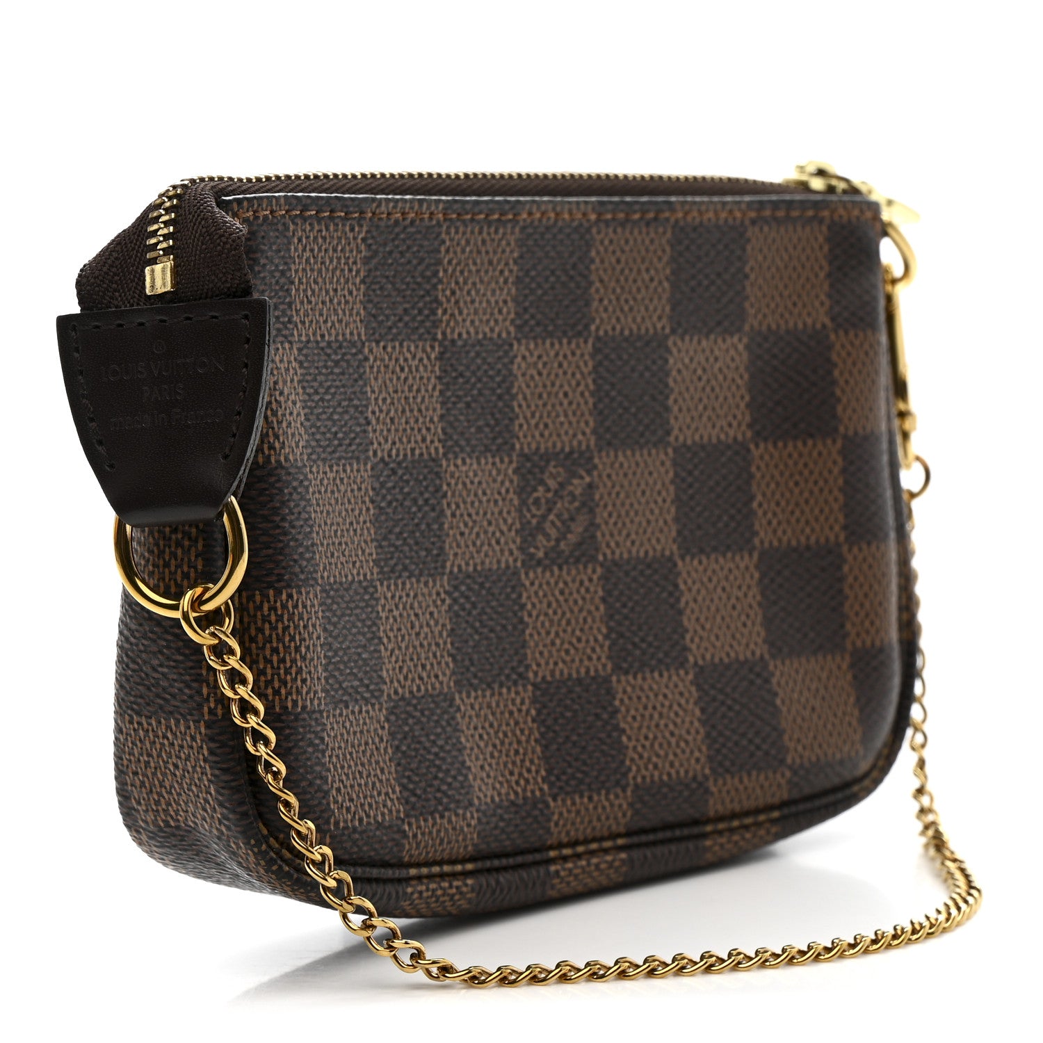 Louis Vuitton Damier Ebene Mini Pochette Accessories 3 of 7