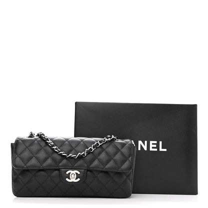 Chanel Caviar Quilted East West Flap Black 12 of 12