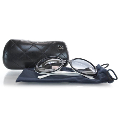 Chanel Quilted Sunglasses 5120 Black White 7 of 7