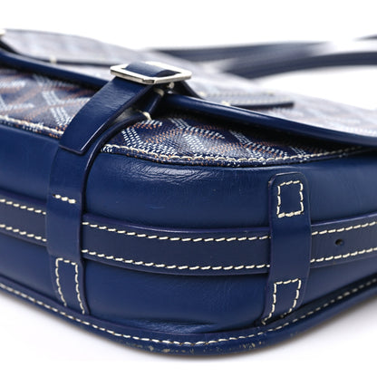 Goyard Goyardine Belvedere PM Messenger Bag Navy 9 of 10
