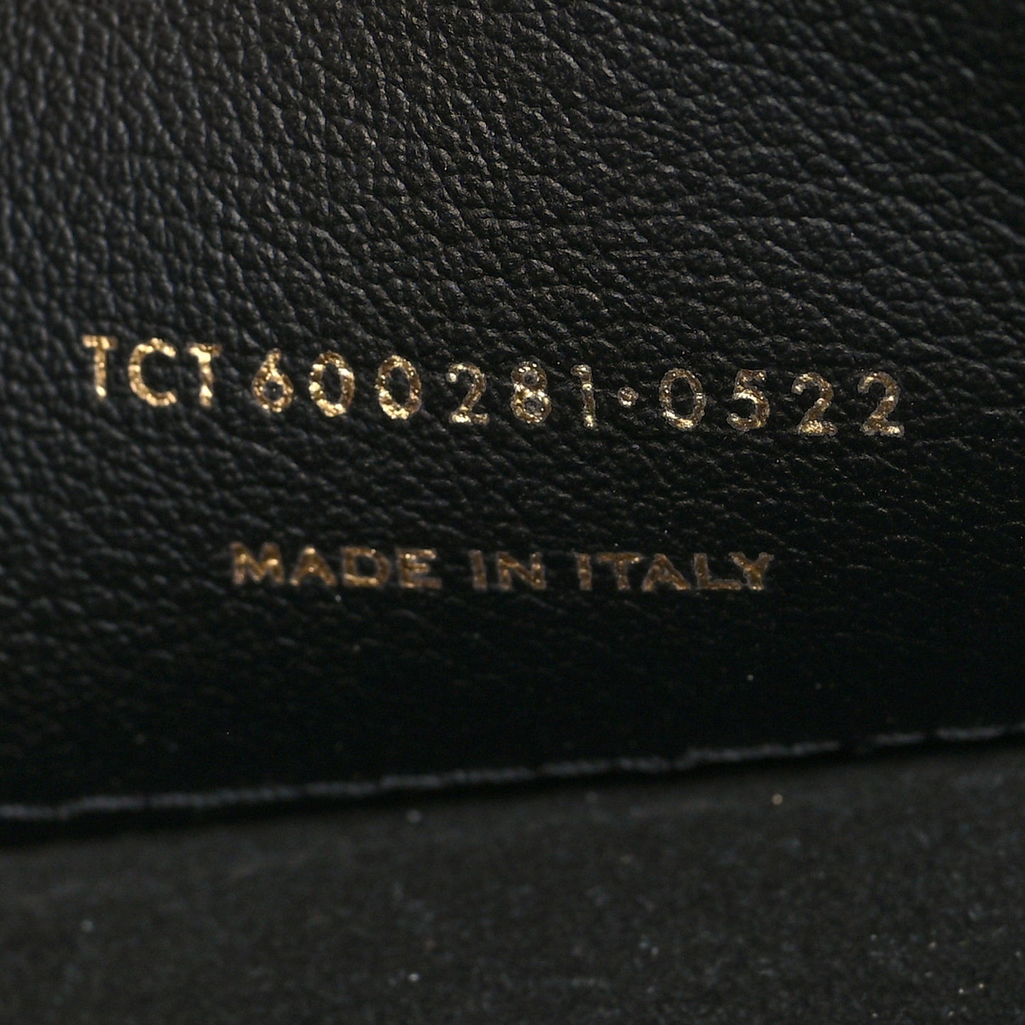 Calfskin Large Shopping Tote Black