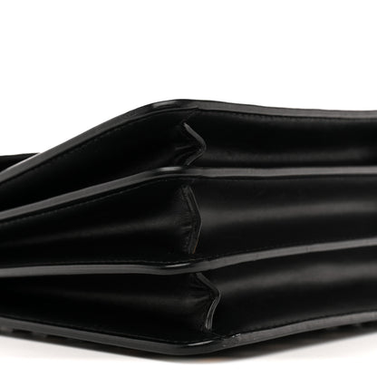 Bulgari Calfskin Studded Serpenti Forever Top Handle Black 10 of 15