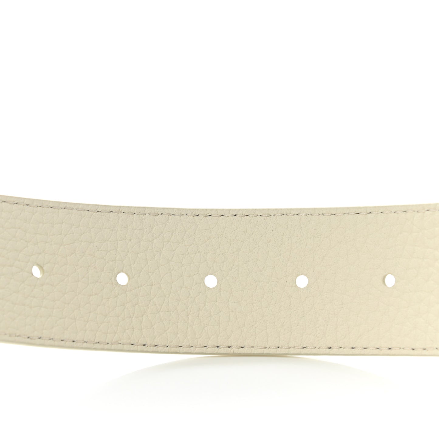 Taurillon Illusion 40mm LV Initiales Belt 90 36 White