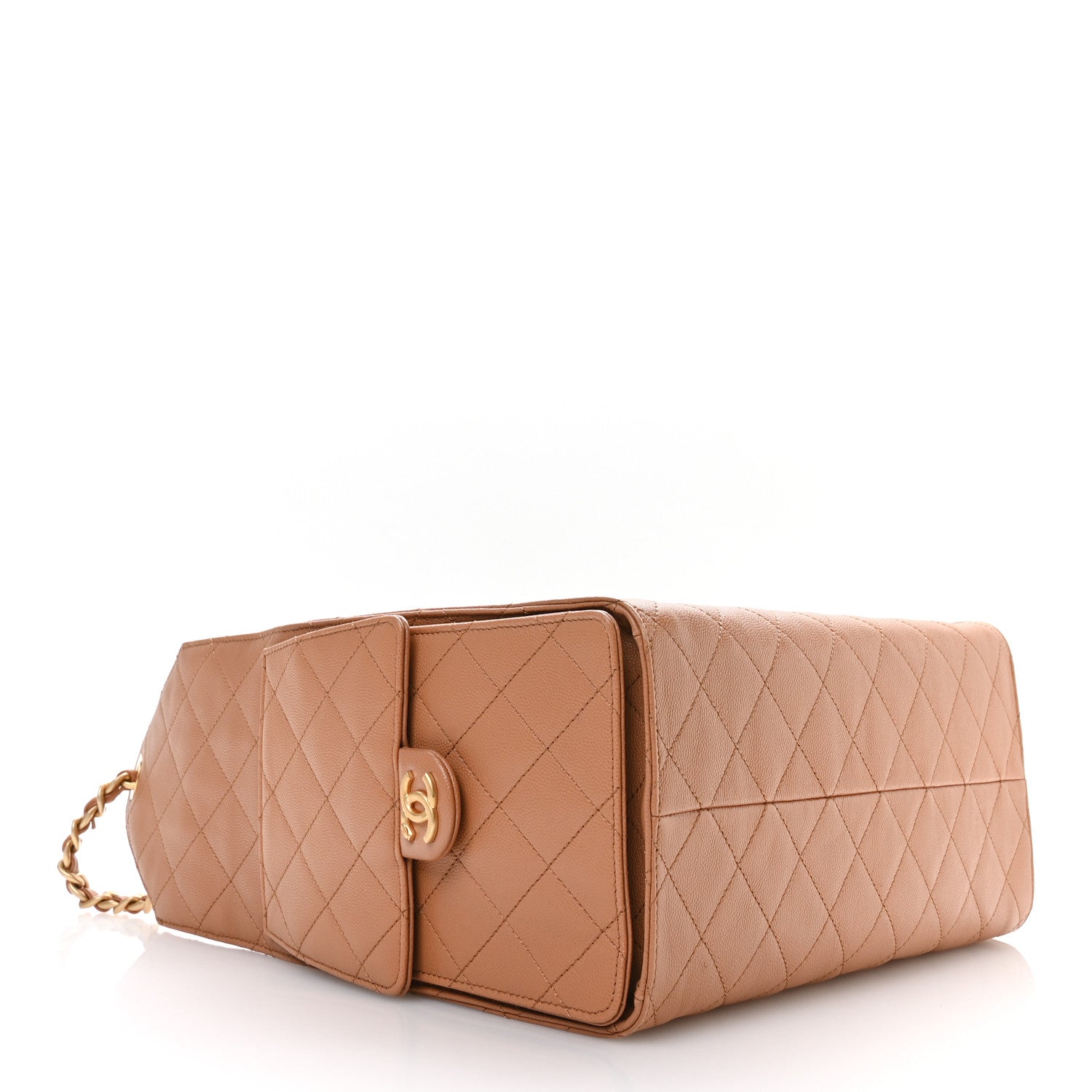 Chanel Caviar Quilted Medium Chanel 25 Handbag Brown 5 of 12