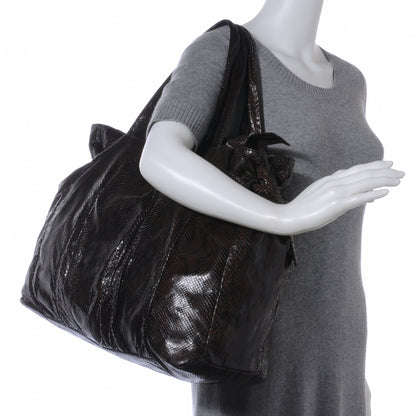 Gucci Python Large Hysteria Brown 2 of 8