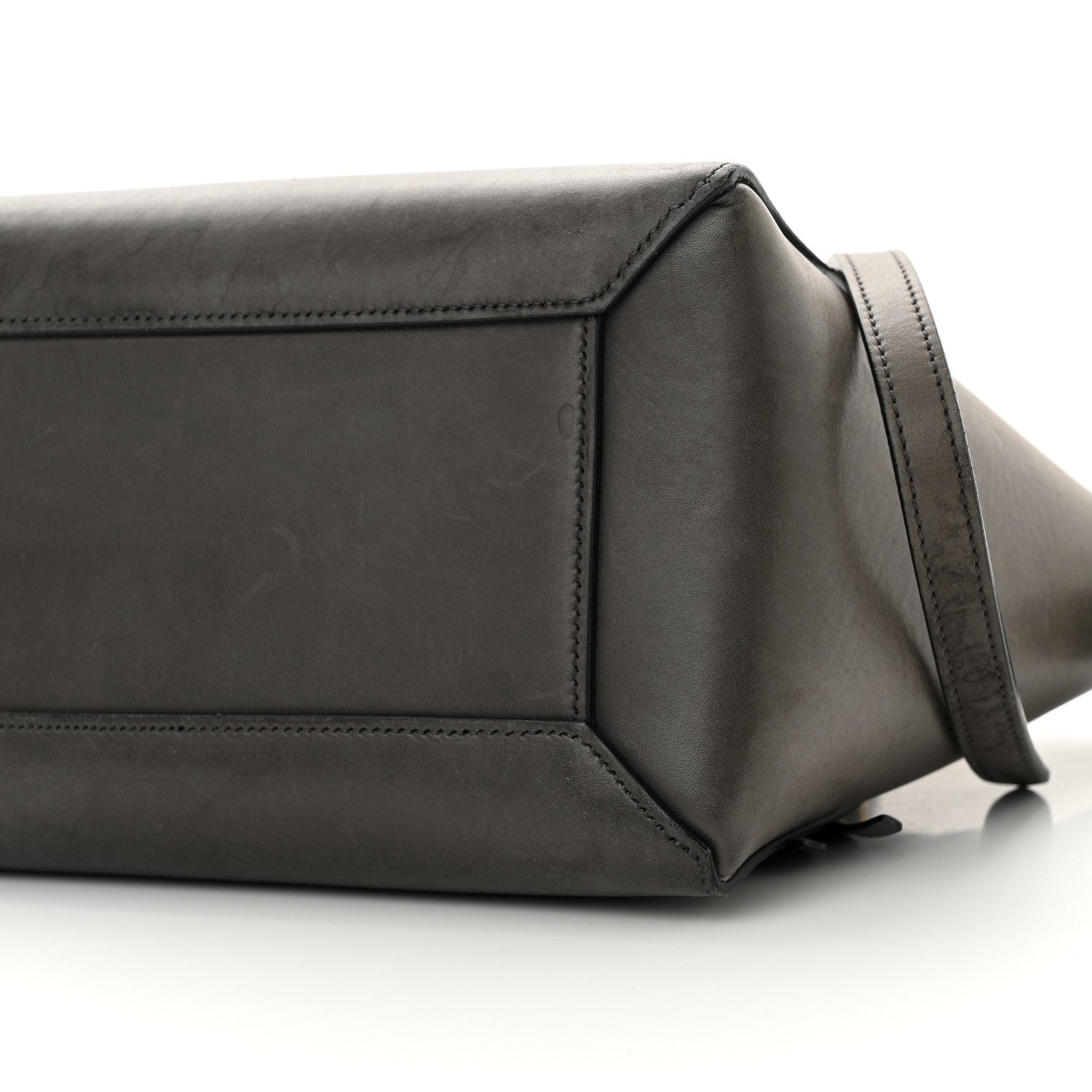 Celine Smooth Calfskin Micro Belt Bag Grey 9 of 20