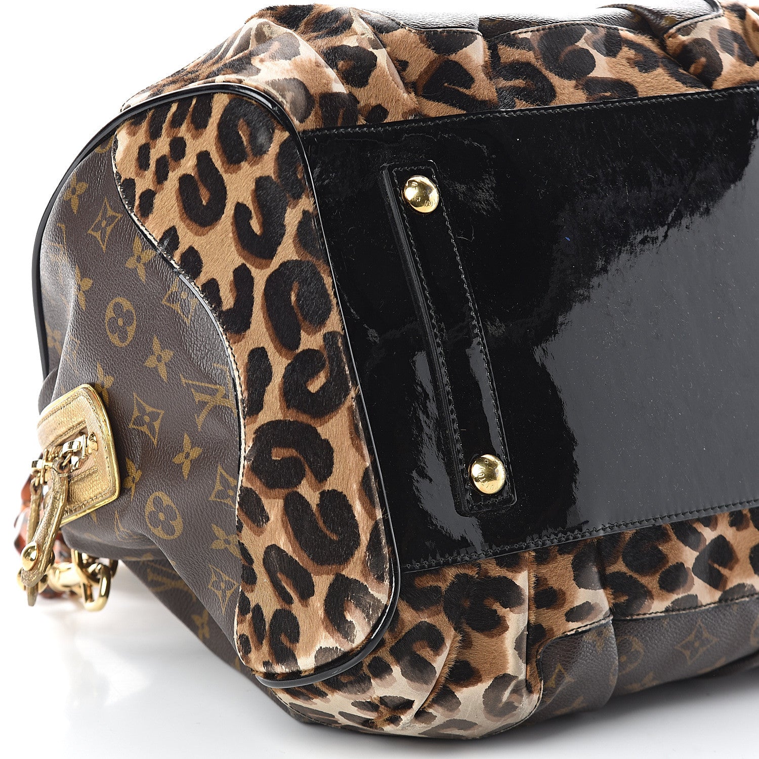 Louis Vuitton Monogram Leopard Stephen Bag 7 of 23