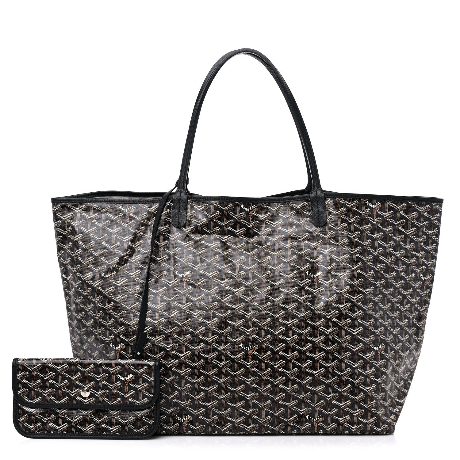 Goyard Goyardine Saint Louis GM Black 1 of 9