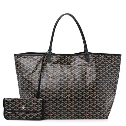Goyard Goyardine Saint Louis GM Black 1 of 9