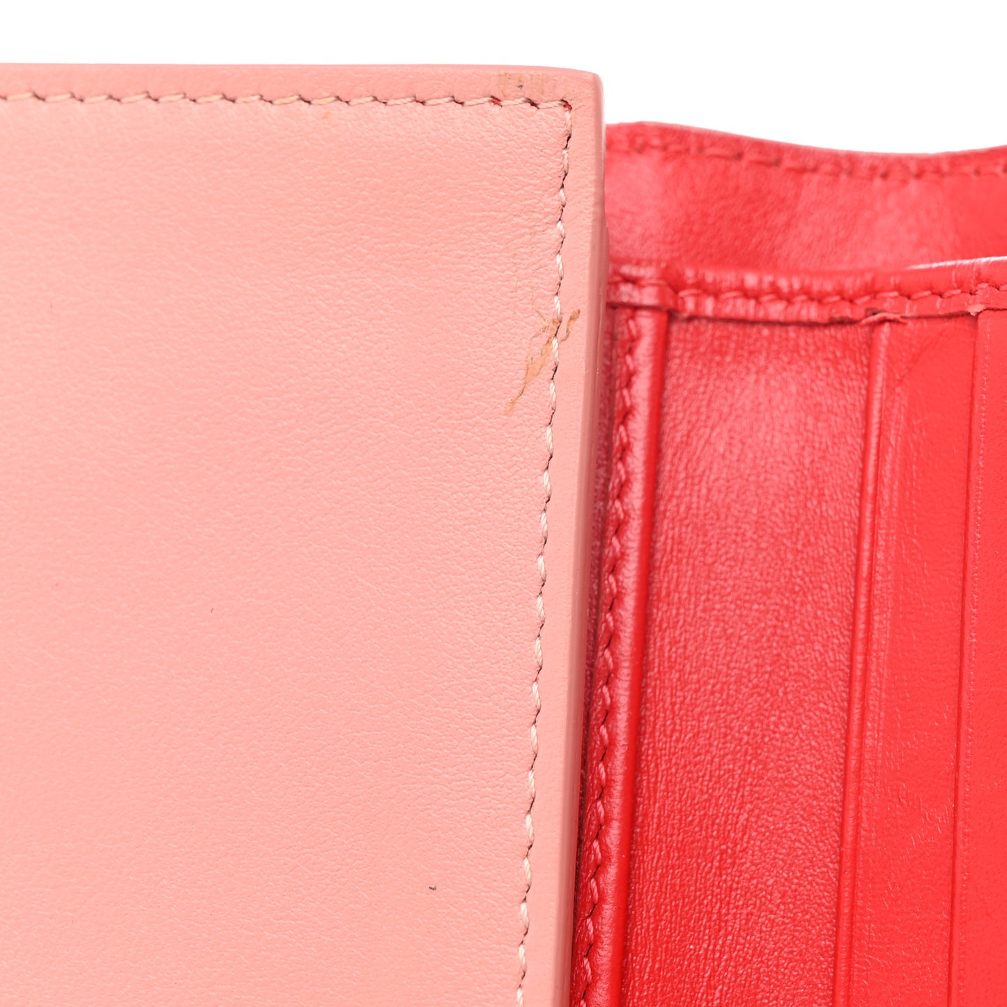 Calfskin Spiked Macaron Mini Spiked Wallet Ronsard