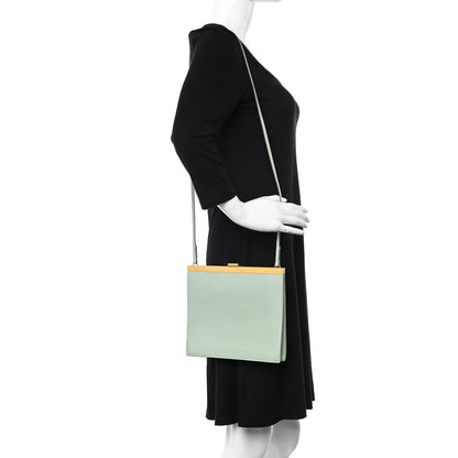 Celine Smooth Calfskin Mini Clasp Bag Jade 2 of 10