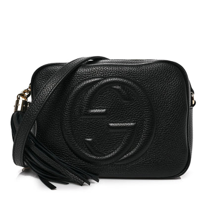 Gucci Pebbled Calfskin Small Soho Disco Bag Black 1 of 8