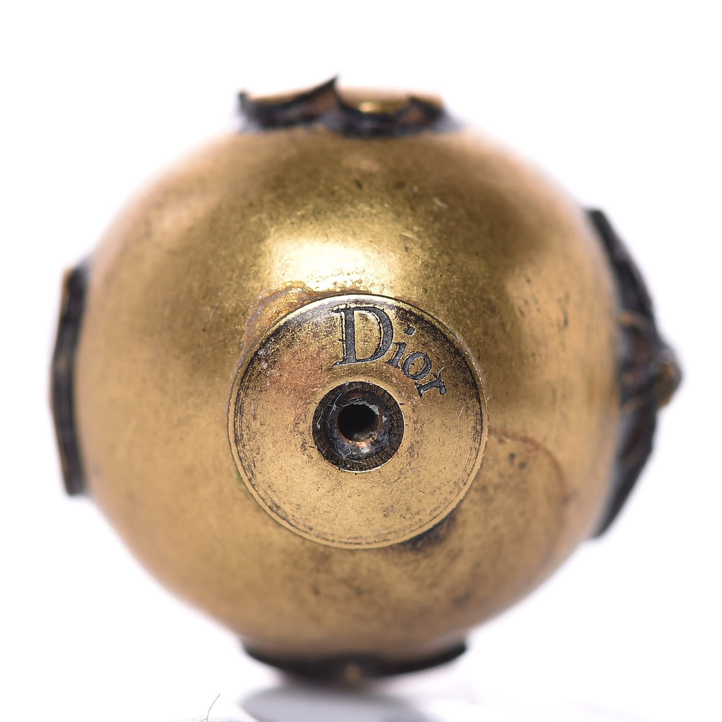 Metal Bee Mise En Dior Tribal Earrings Gold
