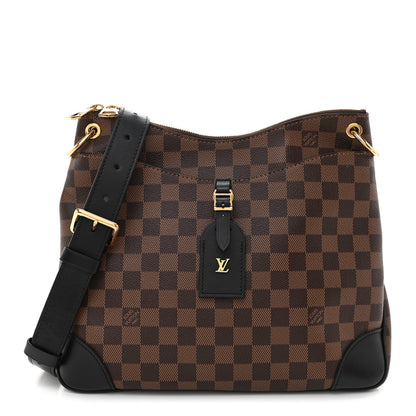 Louis Vuitton Damier Ebene Odeon MM Black 1 of 8