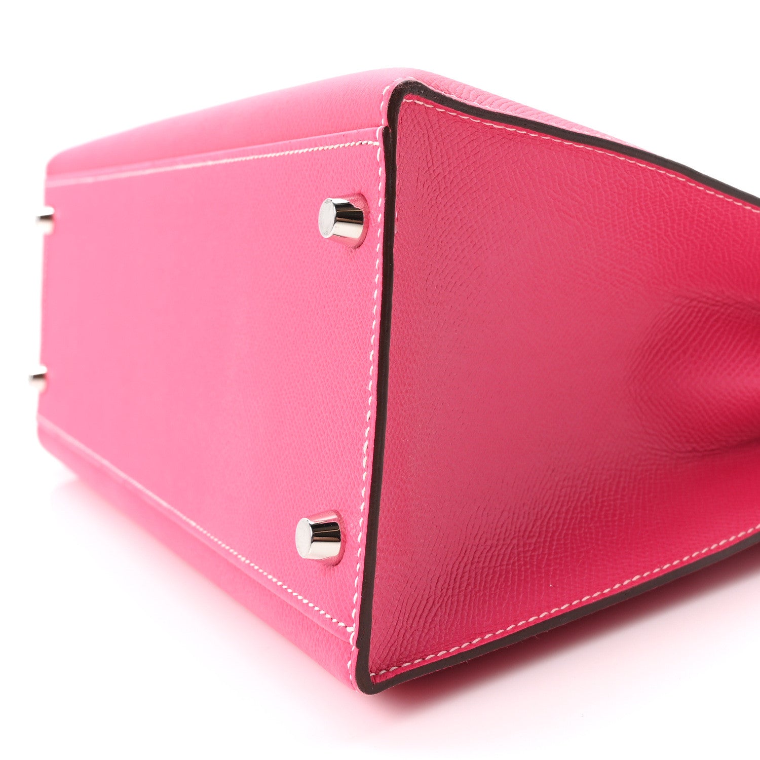 Hermes Epsom Kelly Sellier 32 Rose Tyrien 9 of 9
